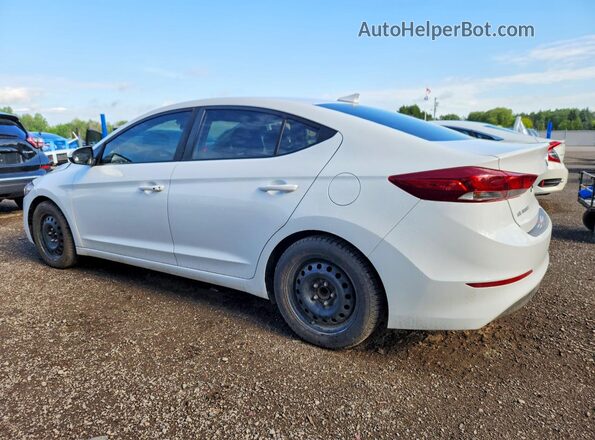 KMHD84LFXJU661137 2018 HYUNDAI ELANTRA White Tył lewy