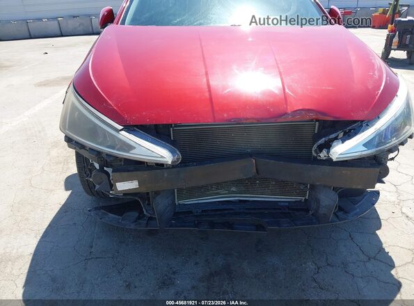KMHD84LFXKU736999 2019 HYUNDAI ELANTRA Красный Вид спереди