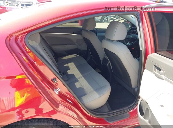 KMHD84LFXKU736999 2019 HYUNDAI ELANTRA Красный Вид наклейки с VIN-кодом
