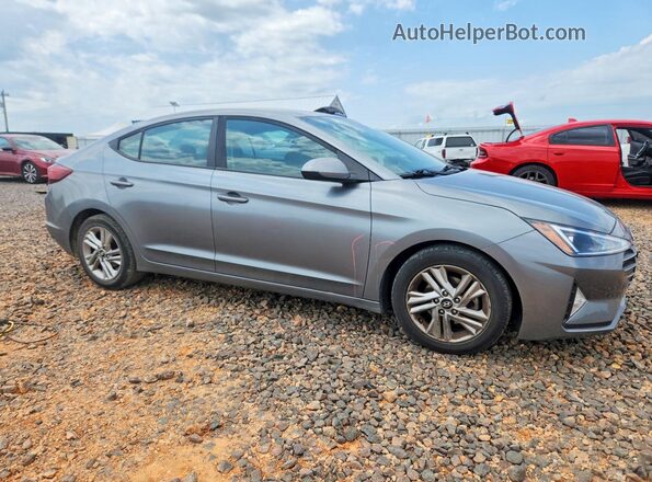 KMHD84LFXKU749400 2019 HYUNDAI ELANTRA Gray Առջևի աջ
