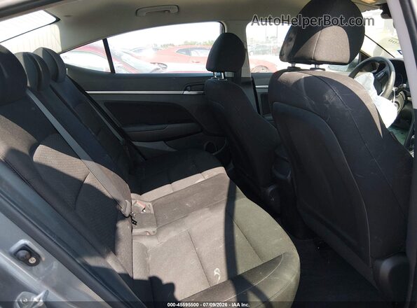 KMHD84LFXKU797446 2019 HYUNDAI ELANTRA Gray VIN sticker view