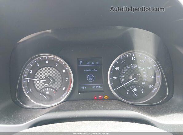 KMHD84LFXKU831658 2019 HYUNDAI ELANTRA Black Widok tylnych siedzeń