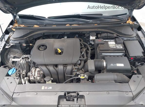 KMHD84LFXKU831658 2019 HYUNDAI ELANTRA Black Widok z tyłu