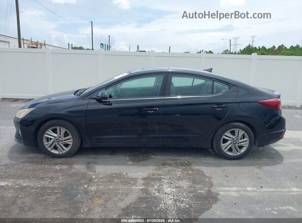 KMHD84LFXKU831658 2019 HYUNDAI ELANTRA Black Widok wnętrza 360 stopni