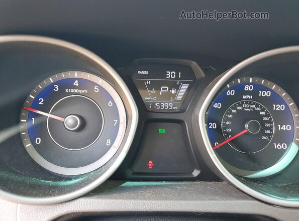 KMHDH4AE0GU501674 2016 HYUNDAI ELANTRA Silver Vista del cuadro de instrumentos