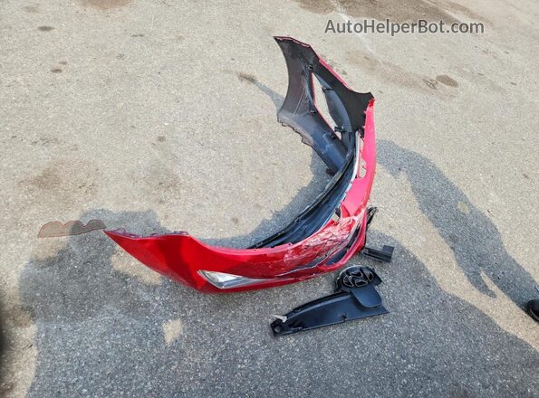 KMHDH4AE0GU517888 2016 HYUNDAI ELANTRA Red Engine compartment view