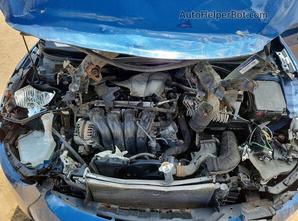 KMHDH4AE0GU528177 2016 HYUNDAI ELANTRA Blue Rear interior view