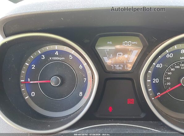 KMHDH4AE0GU584605 2016 HYUNDAI ELANTRA Blue 