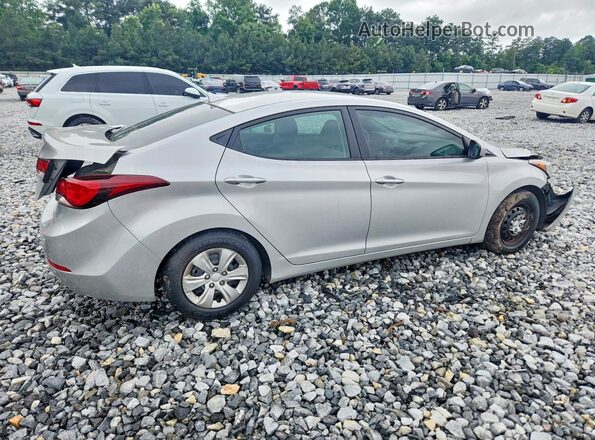 KMHDH4AE1GU483685 2016 HYUNDAI ELANTRA Silver Rear right