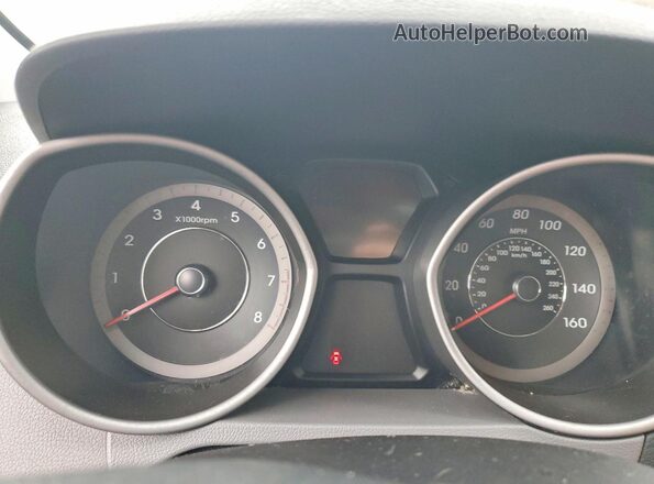 KMHDH4AE1GU489213 2016 HYUNDAI ELANTRA Blue ხელსაწყოთა პანელის ხედი