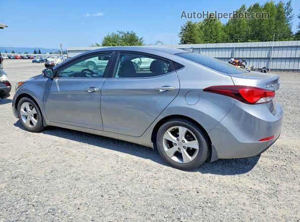 KMHDH4AE2GU545224 2016 HYUNDAI ELANTRA Silver Tył lewy