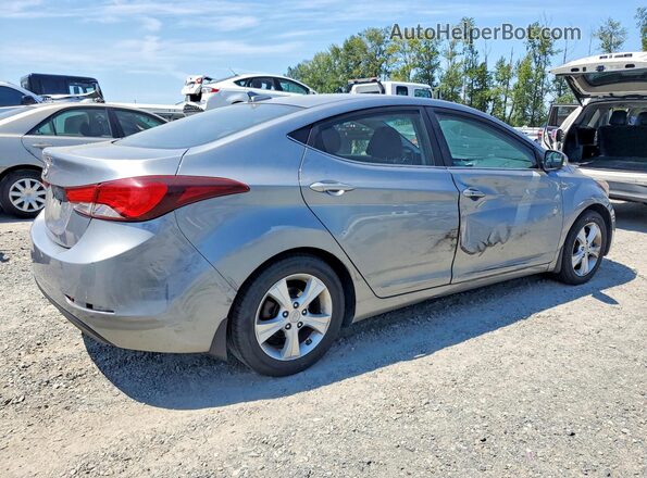 KMHDH4AE2GU545224 2016 HYUNDAI ELANTRA Silver Tył prawy