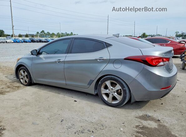 KMHDH4AE2GU557311 2016 HYUNDAI ELANTRA Gray Задня ліва чверть