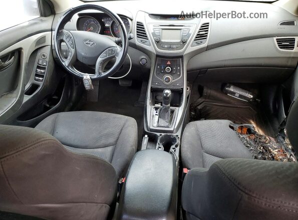 KMHDH4AE2GU557311 2016 HYUNDAI ELANTRA Gray Вид панелі приладів