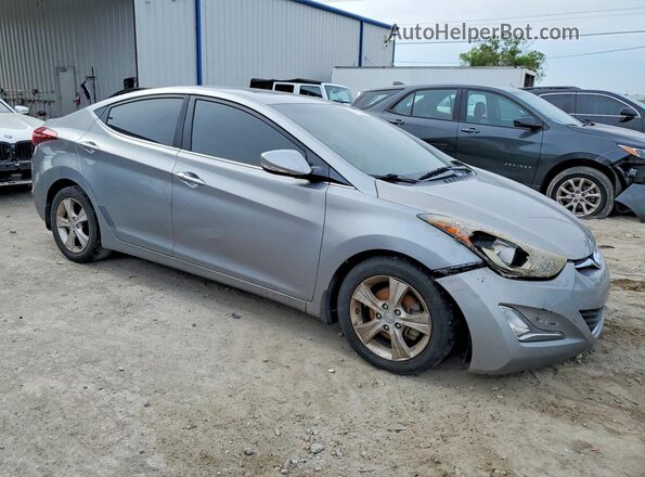 KMHDH4AE2GU557311 2016 HYUNDAI ELANTRA Gray Передня права чверть