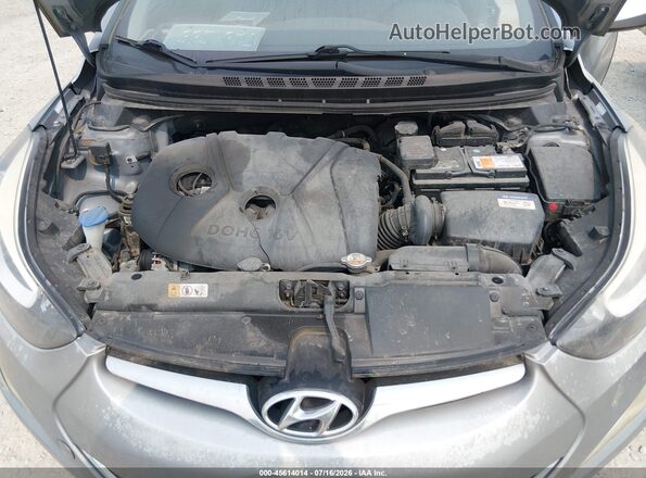 KMHDH4AE3GU477810 2016 HYUNDAI ELANTRA Серый Вид сзади