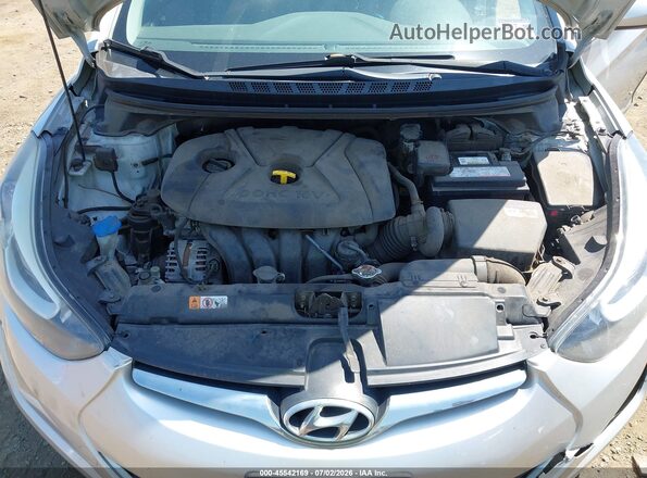 KMHDH4AE3GU519067 2016 HYUNDAI ELANTRA Silver Vista trasera