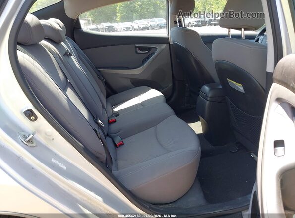 KMHDH4AE3GU519067 2016 HYUNDAI ELANTRA Silver Vista de la etiqueta del VIN