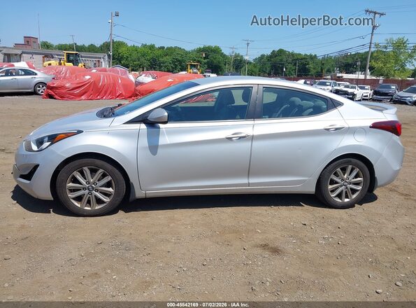 KMHDH4AE3GU519067 2016 HYUNDAI ELANTRA Silver Vista interior de 360 grados
