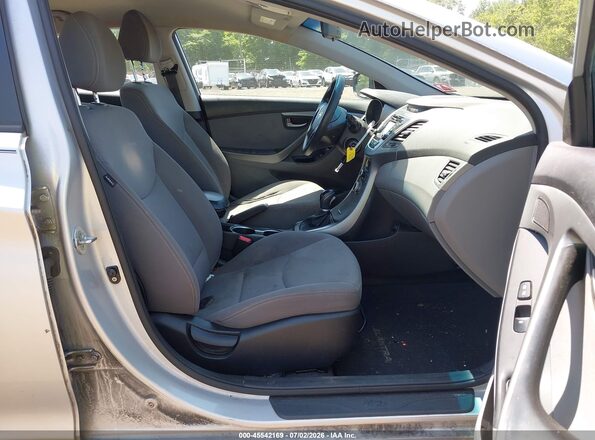 KMHDH4AE3GU519067 2016 HYUNDAI ELANTRA Silver Vista interior delantera