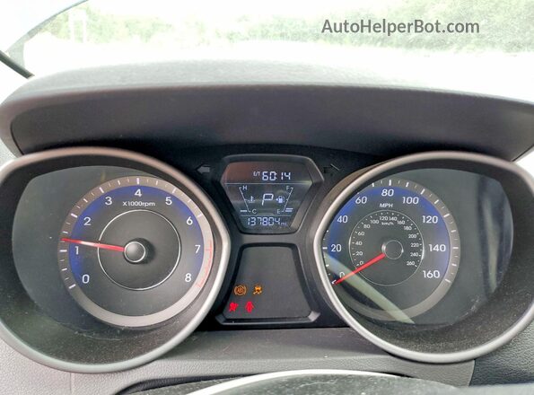 KMHDH4AE3GU522759 2016 HYUNDAI ELANTRA Blue Widok zestawu wskaźników