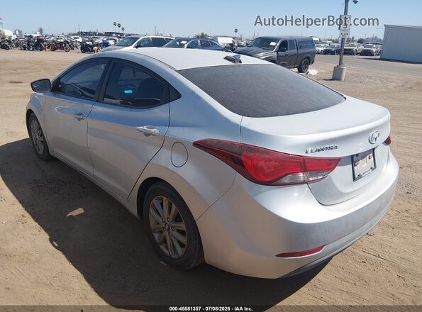 KMHDH4AE3GU541912 2016 HYUNDAI ELANTRA Серебряный Задняя левая четверть