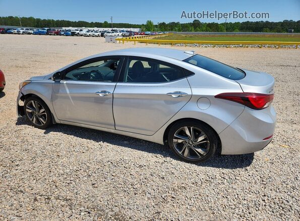 KMHDH4AE3GU595517 2016 HYUNDAI ELANTRA Silver Tył lewy