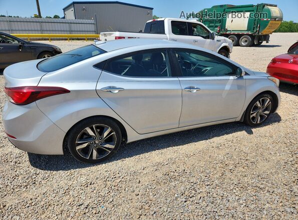 KMHDH4AE3GU595517 2016 HYUNDAI ELANTRA Silver Tył prawy