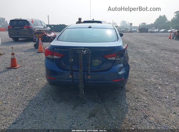 KMHDH4AE4GU520339 2016 HYUNDAI ELANTRA Синий 