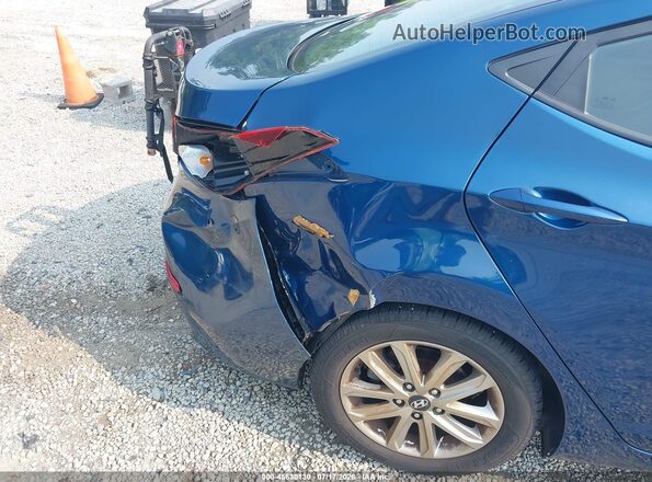 KMHDH4AE4GU520339 2016 HYUNDAI ELANTRA Синий 