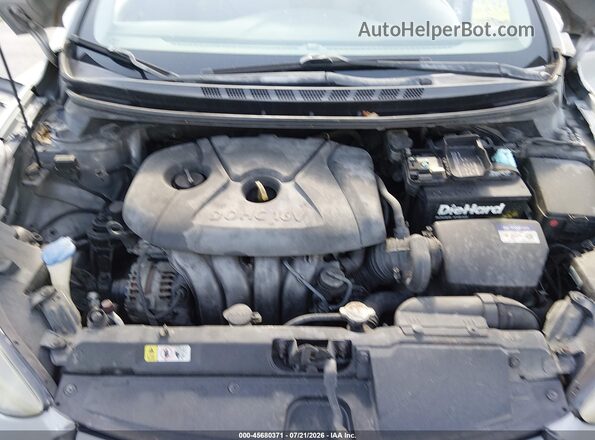 KMHDH4AE4GU532233 2016 HYUNDAI ELANTRA Gray Widok z tyłu