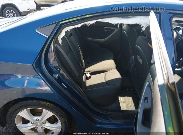 KMHDH4AE4GU567077 2016 HYUNDAI ELANTRA Blue VIN sticker view