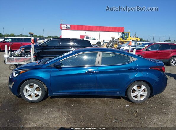 KMHDH4AE4GU567077 2016 HYUNDAI ELANTRA Blue 360 interior view