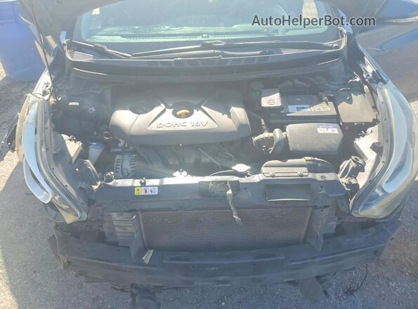 KMHDH4AE4GU592416 2016 HYUNDAI ELANTRA Blue Widok wnętrza z tyłu