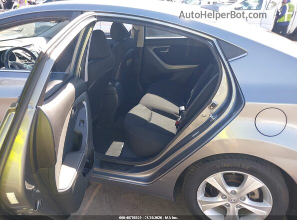 KMHDH4AE4GU610252 2016 HYUNDAI ELANTRA Gray Вид наклейки з VIN-кодом
