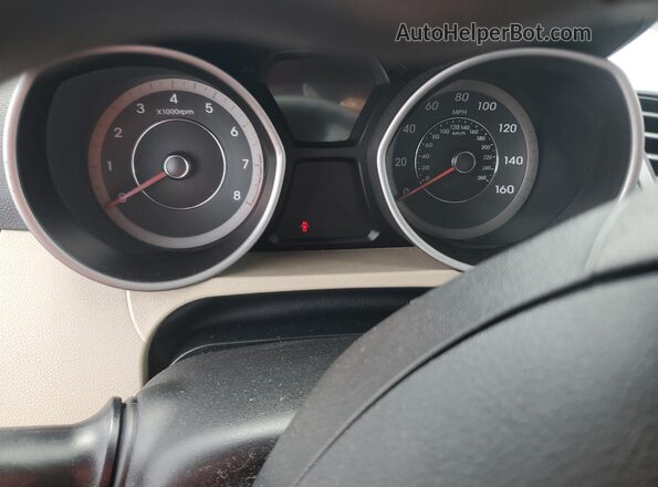 KMHDH4AE5GU529986 2016 HYUNDAI ELANTRA Черный Вид щитка приборов