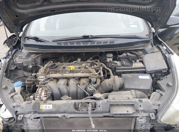 KMHDH4AE5GU566651 2016 HYUNDAI ELANTRA Black Вид ззаду