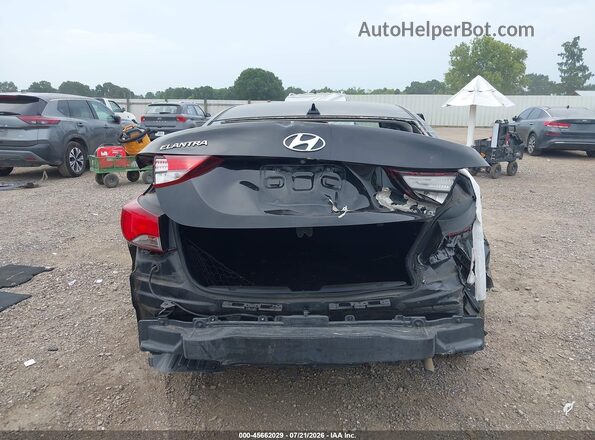KMHDH4AE5GU566651 2016 HYUNDAI ELANTRA Black 