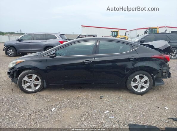 KMHDH4AE5GU566651 2016 HYUNDAI ELANTRA Black Панорамний вид салону 360°