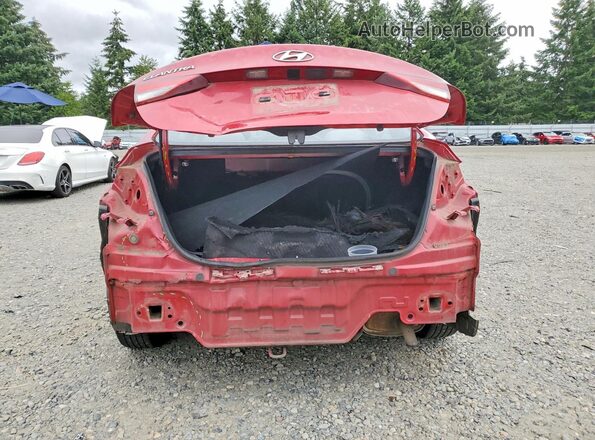 KMHDH4AE6GU489224 2016 HYUNDAI ELANTRA Red Vista trasera