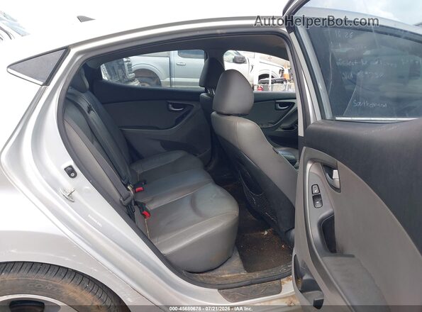 KMHDH4AE6GU589730 2016 HYUNDAI ELANTRA Silver VIN sticker view