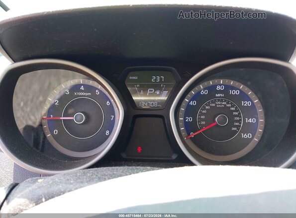 KMHDH4AE6GU606199 2016 HYUNDAI ELANTRA Черный Вид задних сидений