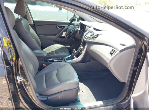 KMHDH4AE6GU626520 2016 HYUNDAI ELANTRA Black Vista interior delantera