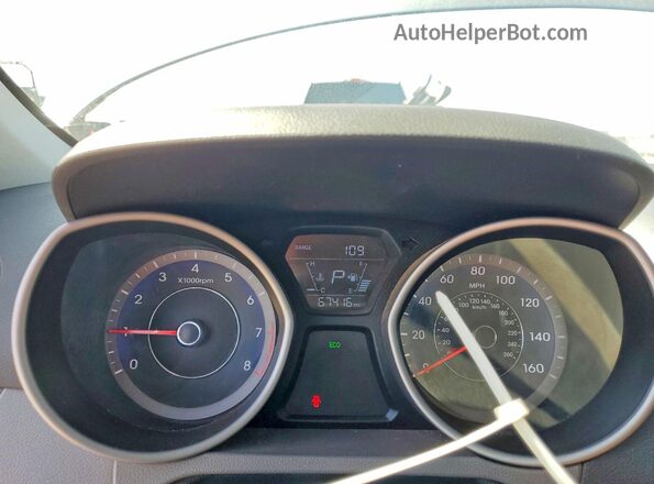 KMHDH4AE7GU513384 2016 HYUNDAI ELANTRA Silver ხელსაწყოთა პანელის ხედი