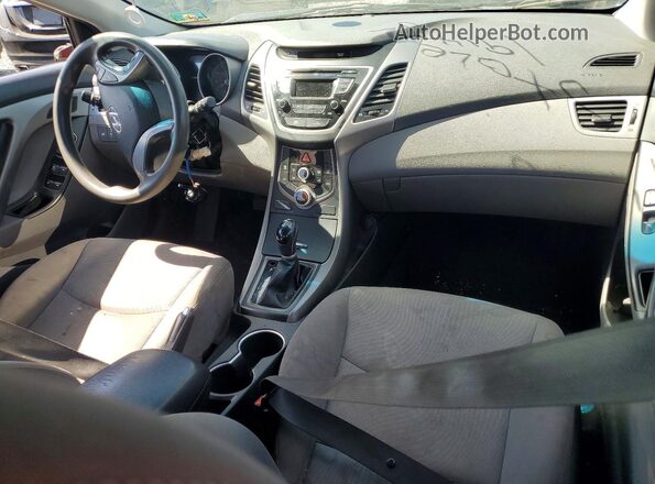 KMHDH4AE7GU574847 2016 HYUNDAI ELANTRA Burgundy Widok deski rozdzielczej