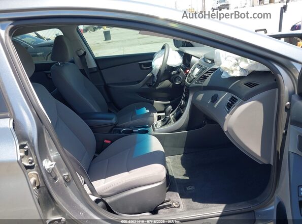 KMHDH4AE7GU622069 2016 HYUNDAI ELANTRA Gray Սալոնի դիմացի տեսք