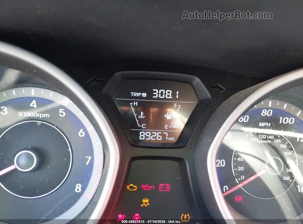 KMHDH4AE7GU622069 2016 HYUNDAI ELANTRA Gray 