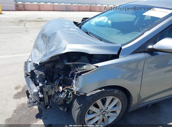 KMHDH4AE7GU622069 2016 HYUNDAI ELANTRA Gray Սալոնի հետևի տեսք
