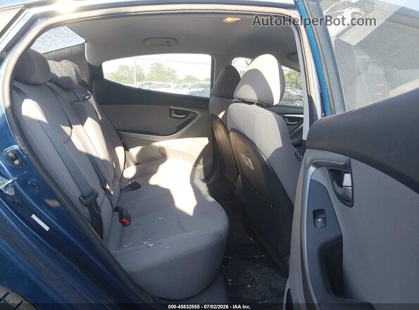 KMHDH4AE8GU514737 2016 HYUNDAI ELANTRA Blue Вид наклейки з VIN-кодом
