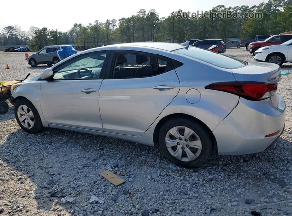 KMHDH4AE9GU479268 2016 HYUNDAI ELANTRA Silver Rear left
